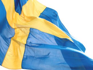 Die schwedische Flagge