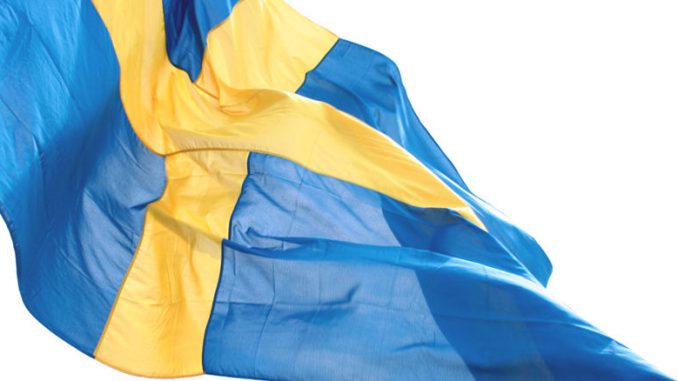 Die schwedische Flagge