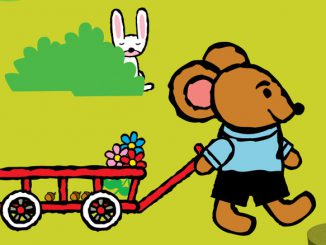 Pino, ein kleiner Teddybär, ist ein schwedischer Kinderbuch-Charakter
