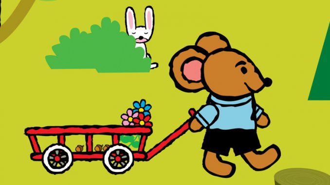 Pino, ein kleiner Teddybär, ist ein schwedischer Kinderbuch-Charakter