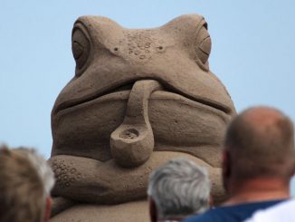 Internationales Sandskulpturenfestival in Kalmar