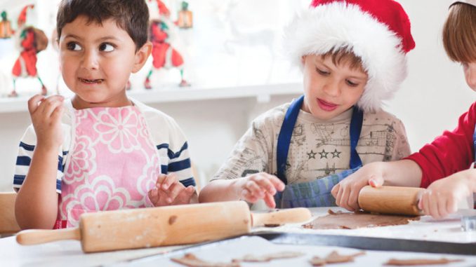 Vor Weihnachten haben die kleinen Wichtel viel zu tun