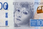 Der neue schwedische 100-Kronen-Schein