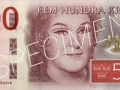 Der neue schwedische 500-Kronen-Schein