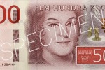 Der neue schwedische 500-Kronen-Schein
