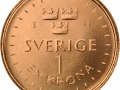 Das neue schwedische 1-Kronen-Stück