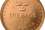 Das neue schwedische 1-Kronen-Stück