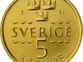 Das neue schwedische 5-Kronen-Stück
