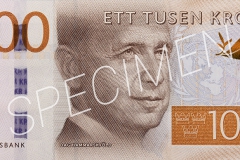 Der neue schwedische 1000-Kronen-Schein