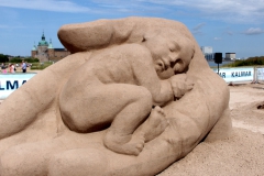 Internationales Sandskulpturenfestival in Kalmar